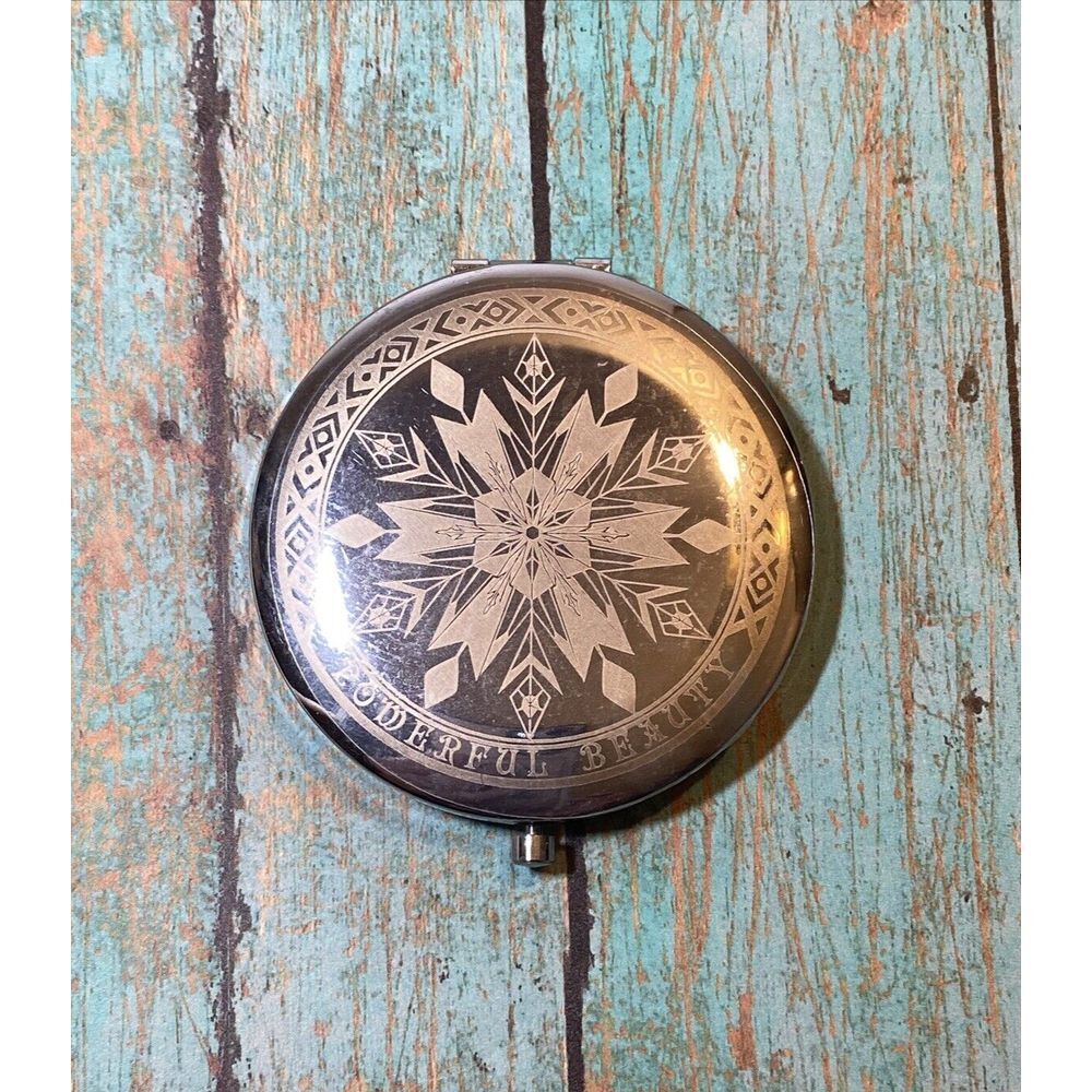 Mally Beauty Disney's Frozen‎ Keepsake Mirror.  Engraved, Beautiful New!
